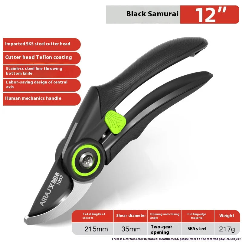 Multifunctional Pruning Shear Garden Tools Labor Saving Scissors Gardening Plant Sharp Branch Pruners Protection Hand Durable