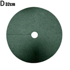 Weed Mat,Ecological Control Cloth Mulch Weeding Barrier,New Tree Protector Mat,Garden Plant Cover,Anti Grass,15-42cm
