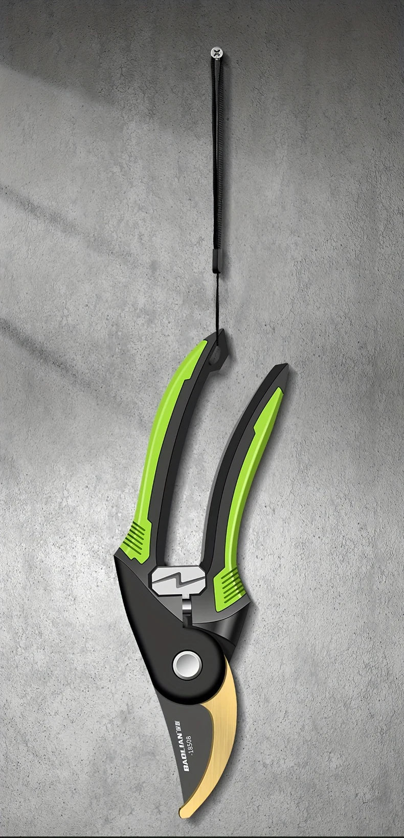 Industrial Grade Pruning Shears Are Labor-Saving Gardening Tools With Sharp, Durable, And Non Slip Scissors