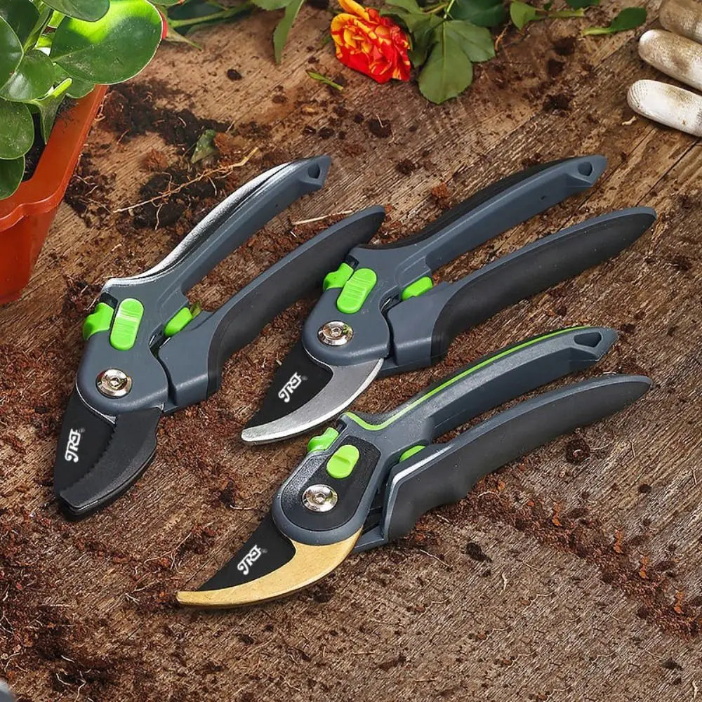 Multifunctional Pruning Shear Garden Tools Labor Saving Scissors Gardening Plant Sharp Branch Pruners Protection Hand Durable