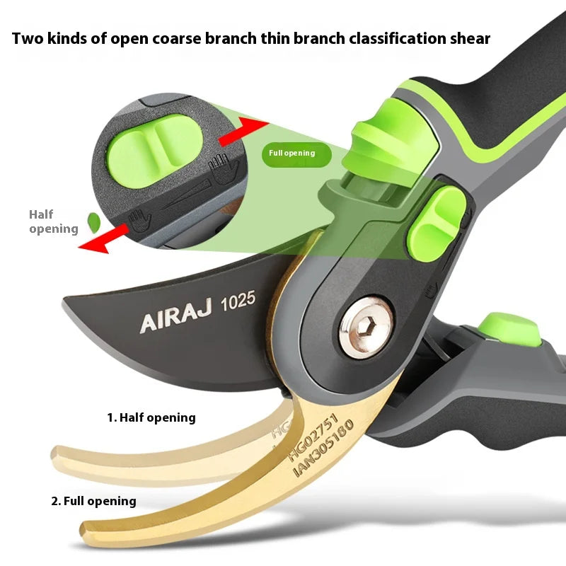 Multifunctional Pruning Shear Garden Tools Labor Saving Scissors Gardening Plant Sharp Branch Pruners Protection Hand Durable