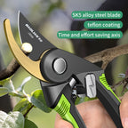 Industrial Grade Pruning Shears Are Labor-Saving Gardening Tools With Sharp, Durable, And Non Slip Scissors