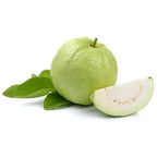 Kilo White guava cut open to show its white flesh